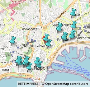 Mappa 80134 Napoli NA, Italia (1.201)