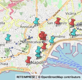 Mappa 80134 Napoli NA, Italia (0.95846)