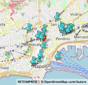 Mappa 80134 Napoli NA, Italia (0.849)