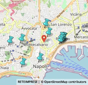Mappa 80134 Napoli NA, Italia (0.92231)