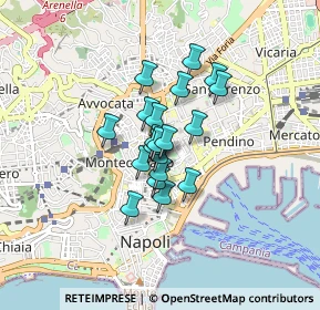Mappa 80134 Napoli NA, Italia (0.5545)