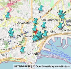 Mappa 80134 Napoli NA, Italia (0.95647)