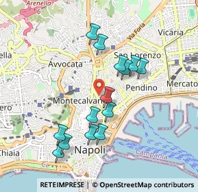 Mappa 80134 Napoli NA, Italia (0.925)