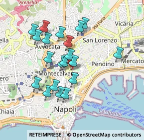 Mappa 80134 Napoli NA, Italia (0.877)