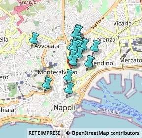 Mappa 80134 Napoli NA, Italia (0.57)
