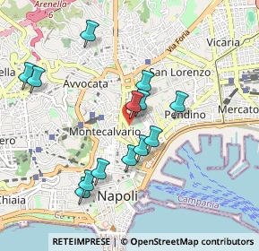 Mappa Vico Monteleone, 80134 Napoli NA, Italia (0.94769)