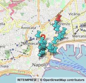 Mappa 80134 Napoli NA, Italia (0.6735)