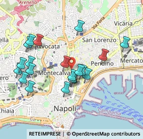 Mappa 80134 Napoli NA, Italia (1.0075)