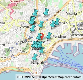 Mappa 80134 Napoli NA, Italia (0.7445)