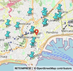 Mappa 80134 Napoli NA, Italia (1.1)