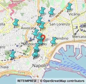 Mappa 80134 Napoli NA, Italia (0.93)