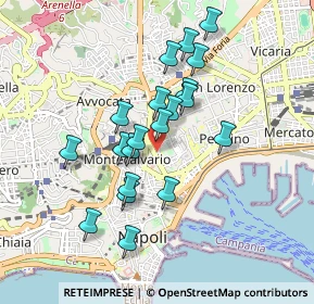 Mappa 80134 Napoli NA, Italia (0.8315)