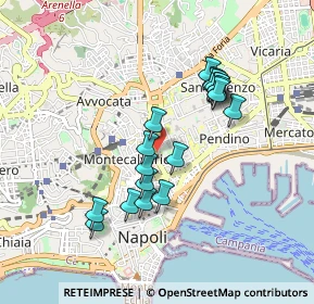 Mappa 80134 Napoli NA, Italia (0.8605)