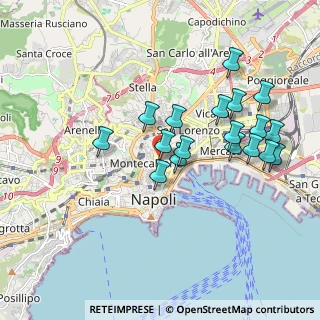 Mappa Vico Monteleone, 80134 Napoli NA, Italia (1.92444)