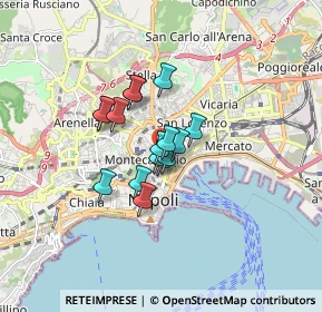 Mappa 80134 Napoli NA, Italia (1.09813)