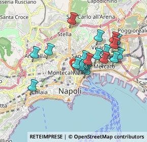 Mappa 80134 Napoli NA, Italia (1.591)