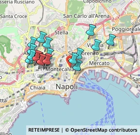 Mappa 80134 Napoli NA, Italia (1.76316)
