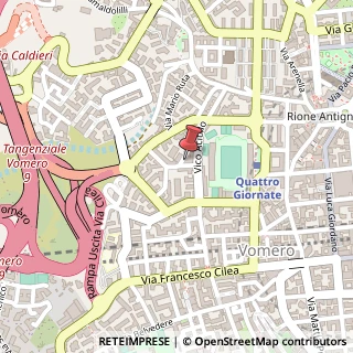 Mappa Vico Acitillo, 51, 80128 Napoli, Napoli (Campania)