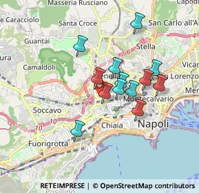 Mappa Via Adriano Tilgher, 80128 Napoli, Italia (1.51308)