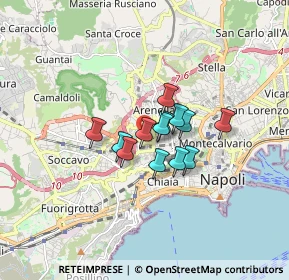 Mappa Via Adriano Tilgher, 80128 Napoli, Italia (1.05846)