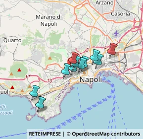 Mappa Via Adriano Tilgher, 80128 Napoli, Italia (2.78)