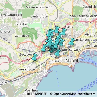 Mappa Via Adriano Tilgher, 80128 Napoli, Italia (0.88)