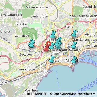 Mappa Via Guido Cortese, 80128 Napoli, Italia (1.35846)