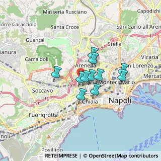 Mappa Via Adriano Tilgher, 80128 Napoli, Italia (1.19182)