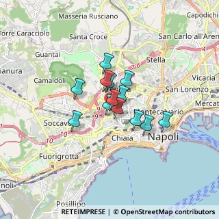 Mappa Via Guido Cortese, 80128 Napoli, Italia (1.09)