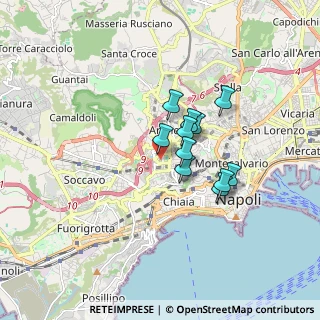 Mappa Via Adriano Tilgher, 80128 Napoli, Italia (1.25727)