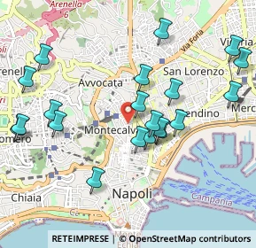 Mappa Via Forno Vecchio, 80135 Napoli NA, Italia (1.136)