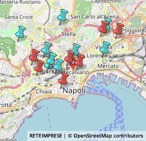 Mappa Via Forno Vecchio, 80135 Napoli NA, Italia (1.81813)