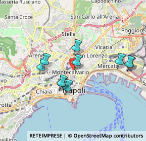 Mappa Via Forno Vecchio, 80135 Napoli NA, Italia (2.00182)