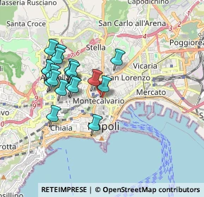 Mappa Via Forno Vecchio, 80135 Napoli NA, Italia (1.77053)