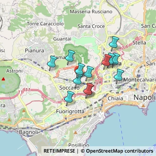 Mappa Via Montevergine, 80126 Napoli NA, Italia (1.43923)