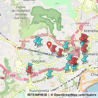 Mappa Via Montevergine, 80126 Napoli NA, Italia (1.275)