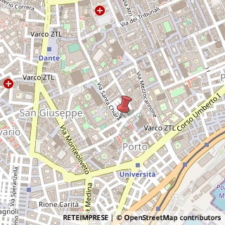 Mappa Via Santa Chiara,  41, 80134 Napoli, Napoli (Campania)