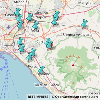 Mappa Via G. de Filippo, 80040 Massa di Somma NA, Italia (5.14333)
