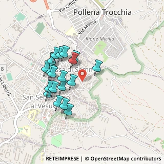 Mappa Via G. de Filippo, 80040 Massa di Somma NA, Italia (0.4325)