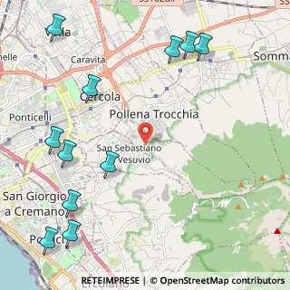 Mappa Via G. de Filippo, 80040 Massa di Somma NA, Italia (3.21545)
