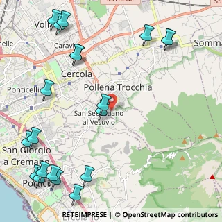Mappa Via G. de Filippo, 80040 Massa di Somma NA, Italia (3.3645)