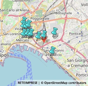 Mappa Via Generale Francesco Sponzilli, 80145 Napoli NA, Italia (1.62417)