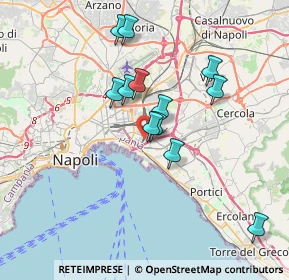 Mappa Via Generale Francesco Sponzilli, 80145 Napoli NA, Italia (3.34)