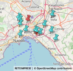 Mappa Via Generale Francesco Sponzilli, 80145 Napoli NA, Italia (3.35929)