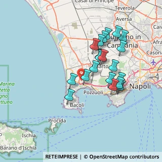 Mappa Via Ovidio, 80078 Pozzuoli NA, Italia (7.2145)