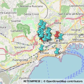 Mappa P.za Quattro Giornate, 80128 Napoli NA, Italia (0.97389)