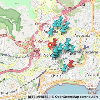 Mappa P.za Quattro Giornate, 80128 Napoli NA, Italia (0.7485)