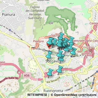 Mappa Via de Civitate Dei, 80126 Napoli NA, Italia (0.6685)