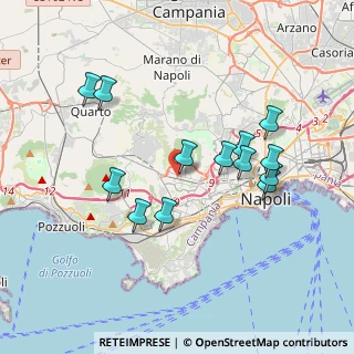 Mappa Via de Civitate Dei, 80126 Napoli NA, Italia (3.82846)