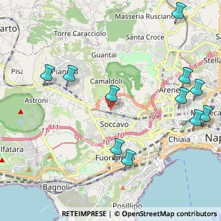 Mappa Via de Civitate Dei, 80126 Napoli NA, Italia (2.84818)